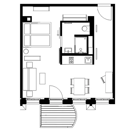 Lägenhet Das Lebendige Haus Am Zwinger - Design-aparthotel